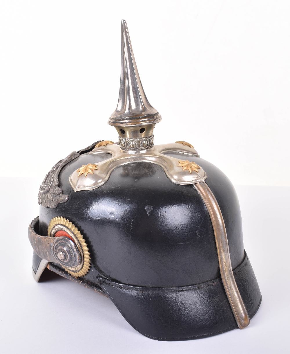 Rare Lippe-Detmold Flugel-Adjutant Pickelhaube - Image 14 of 21