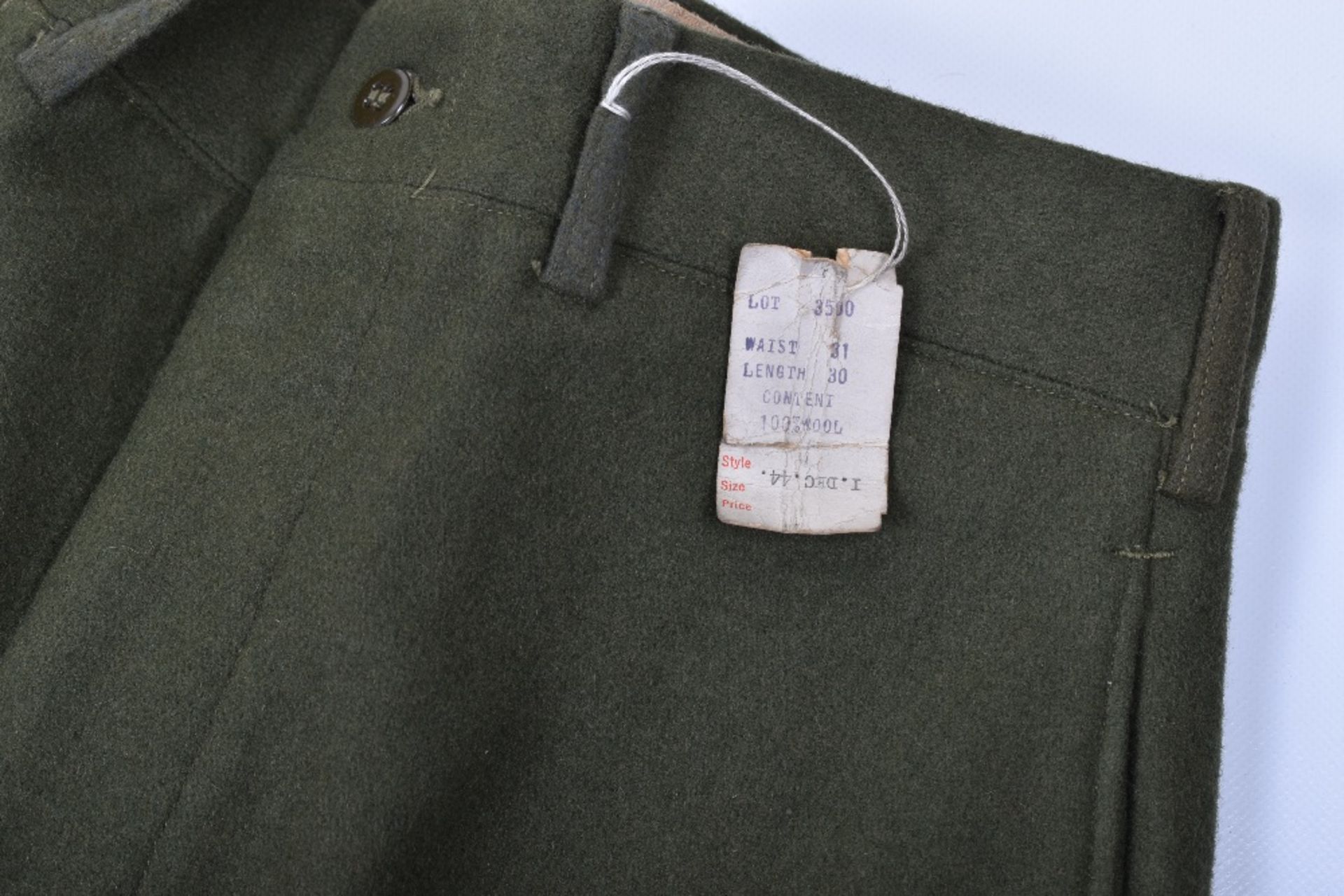 WW2 American Military Ike Jacket and Trousers - Image 10 of 12