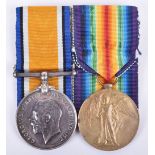 Great War Casualty Medal Pair 10th London Regiment