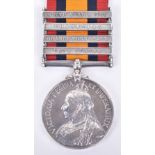 Queens South Africa Medal 2nd Battalion Royal Fusiliers