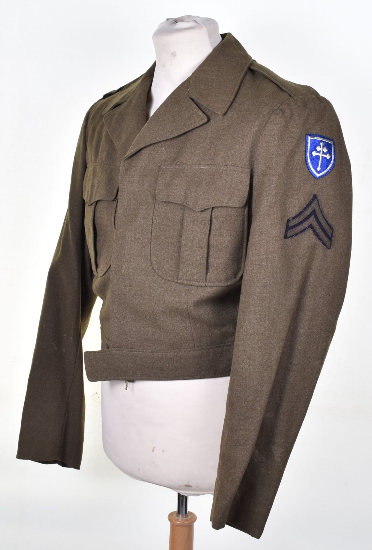 WW2 American Military Ike Jacket and Trousers - Image 3 of 12