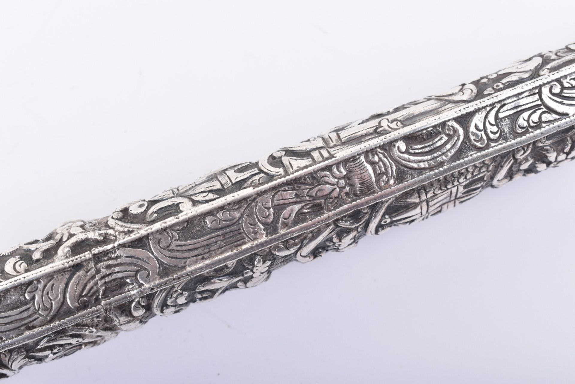 ^ Good Turkish Silver Mounted Sword Yataghan - Image 9 of 34