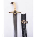 ^ Good Indian Sword Shamshir Late-18th Century
