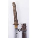 Japanese WW2 Army Officer’s Sword Katana