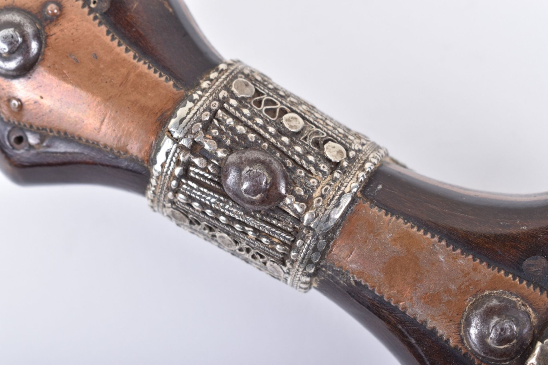 Good Silver Mounted Wahhabite Dagger Jambya - Image 12 of 18