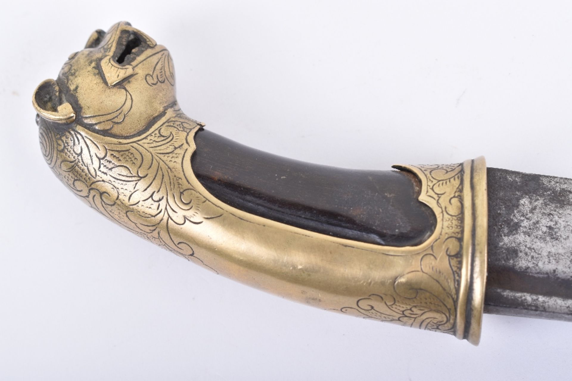 Rare and Unusual Chinese Short Sword, Late 18th Century - Image 7 of 17