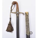 ^ Fine Ottoman Turkish Sword Shamshir