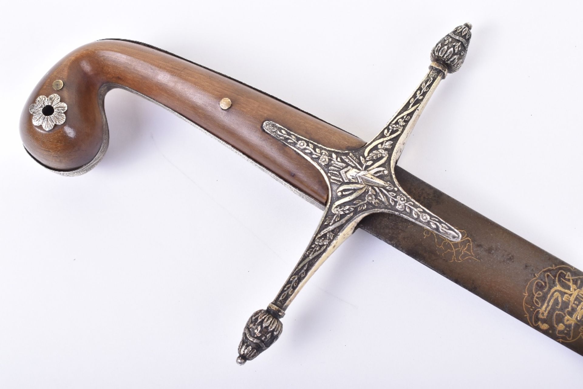 ^ Fine Ottoman Turkish Sword Shamshir - Image 21 of 30