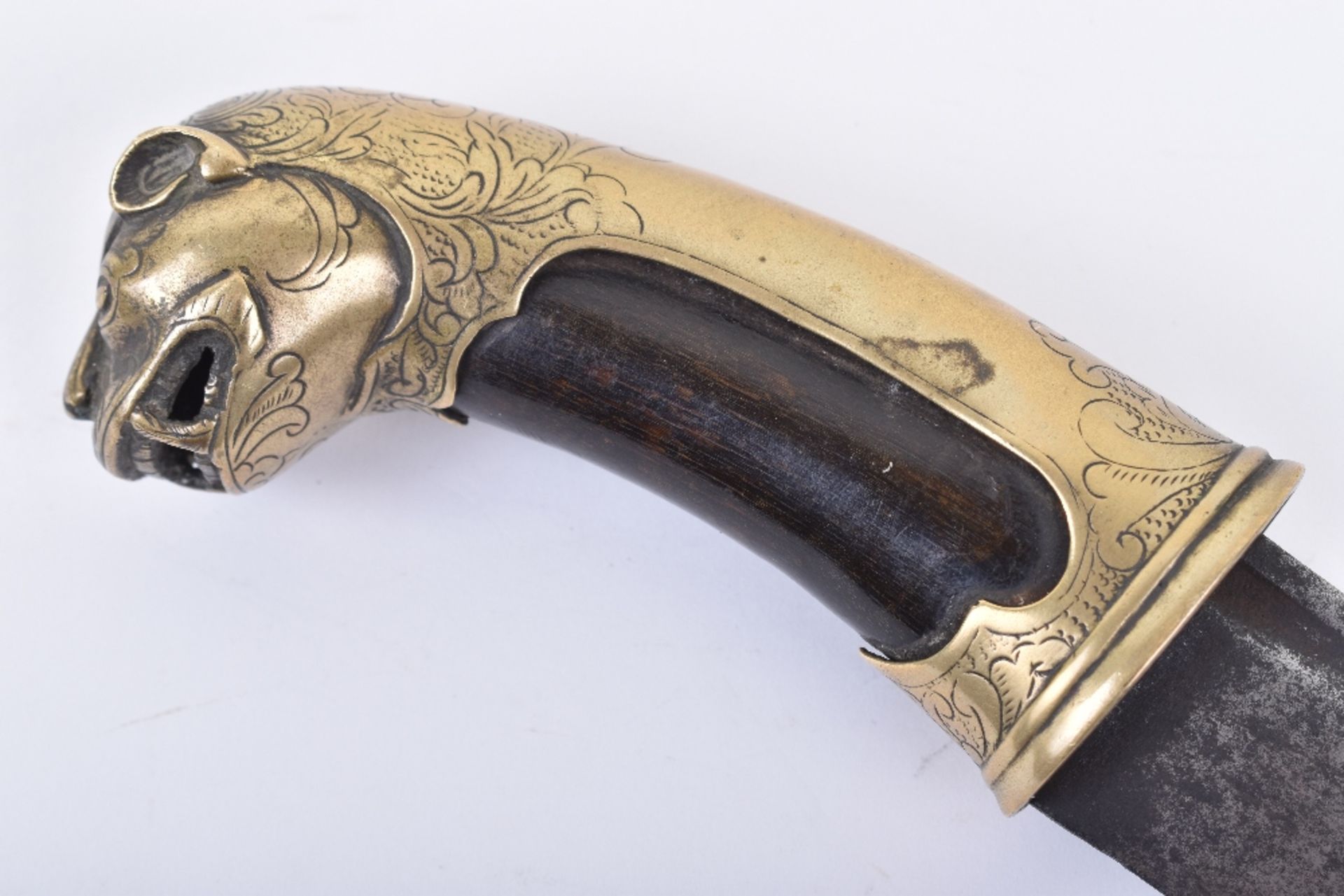 Rare and Unusual Chinese Short Sword, Late 18th Century - Image 6 of 17
