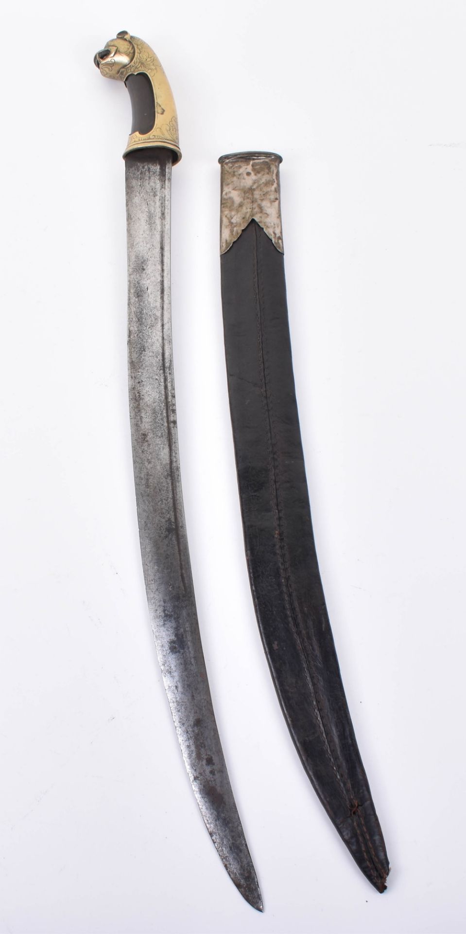 Rare and Unusual Chinese Short Sword, Late 18th Century - Image 4 of 17
