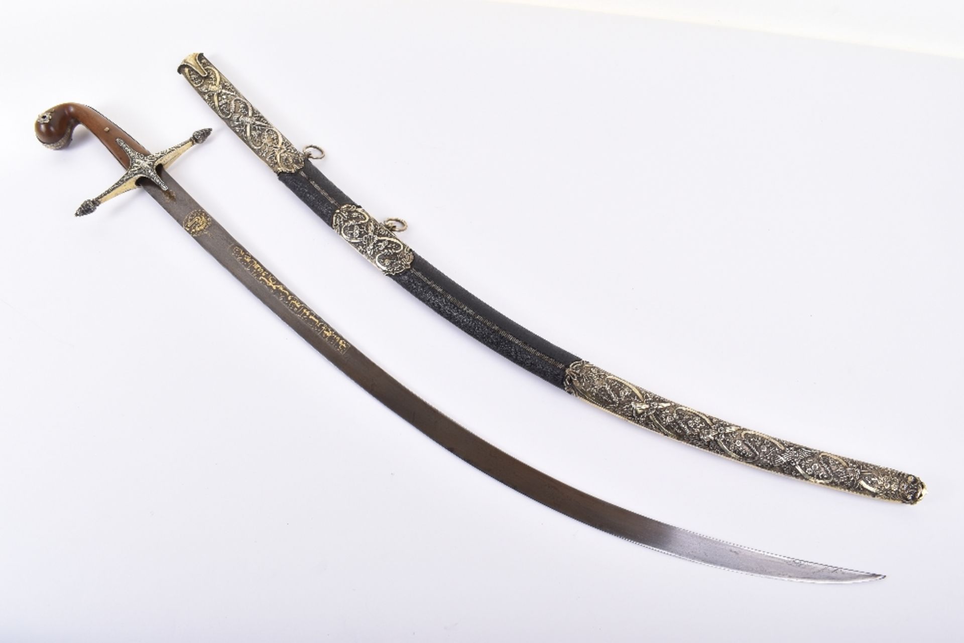 ^ Fine Ottoman Turkish Sword Shamshir - Image 29 of 30