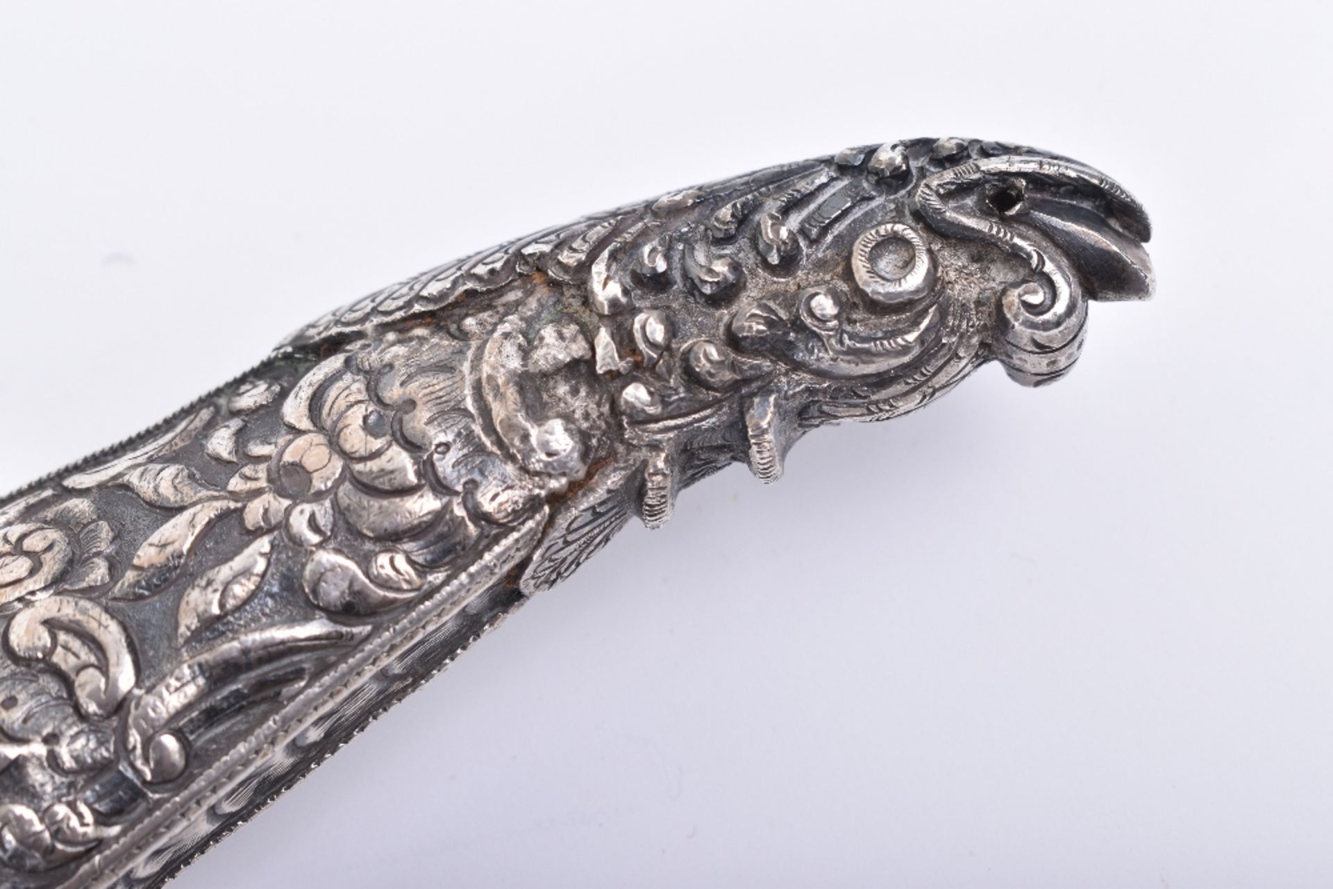 ^ Good Turkish Silver Mounted Sword Yataghan - Image 6 of 34