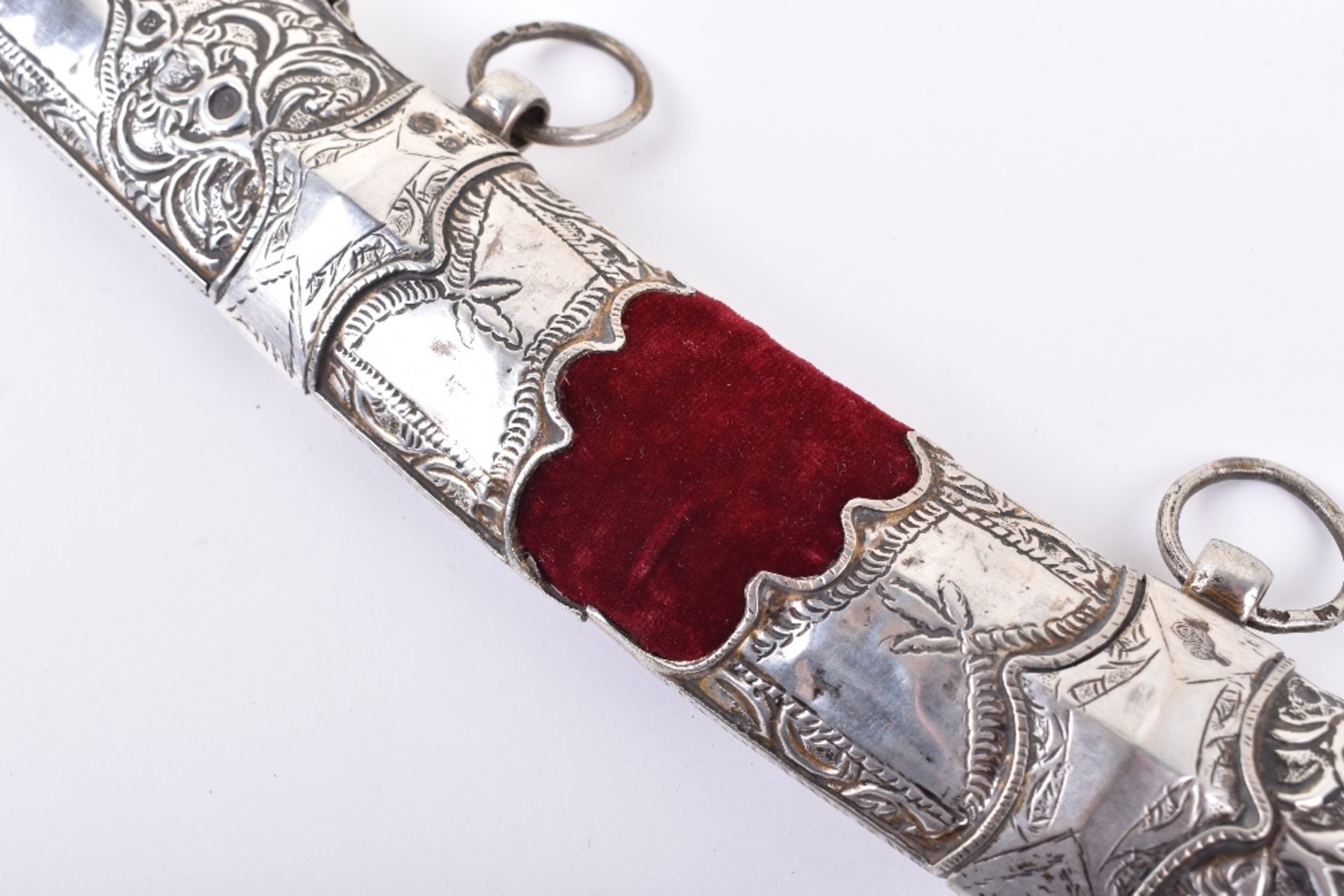 ^ Large Ottoman Silver Mounted Sword Shamshir - Image 10 of 34