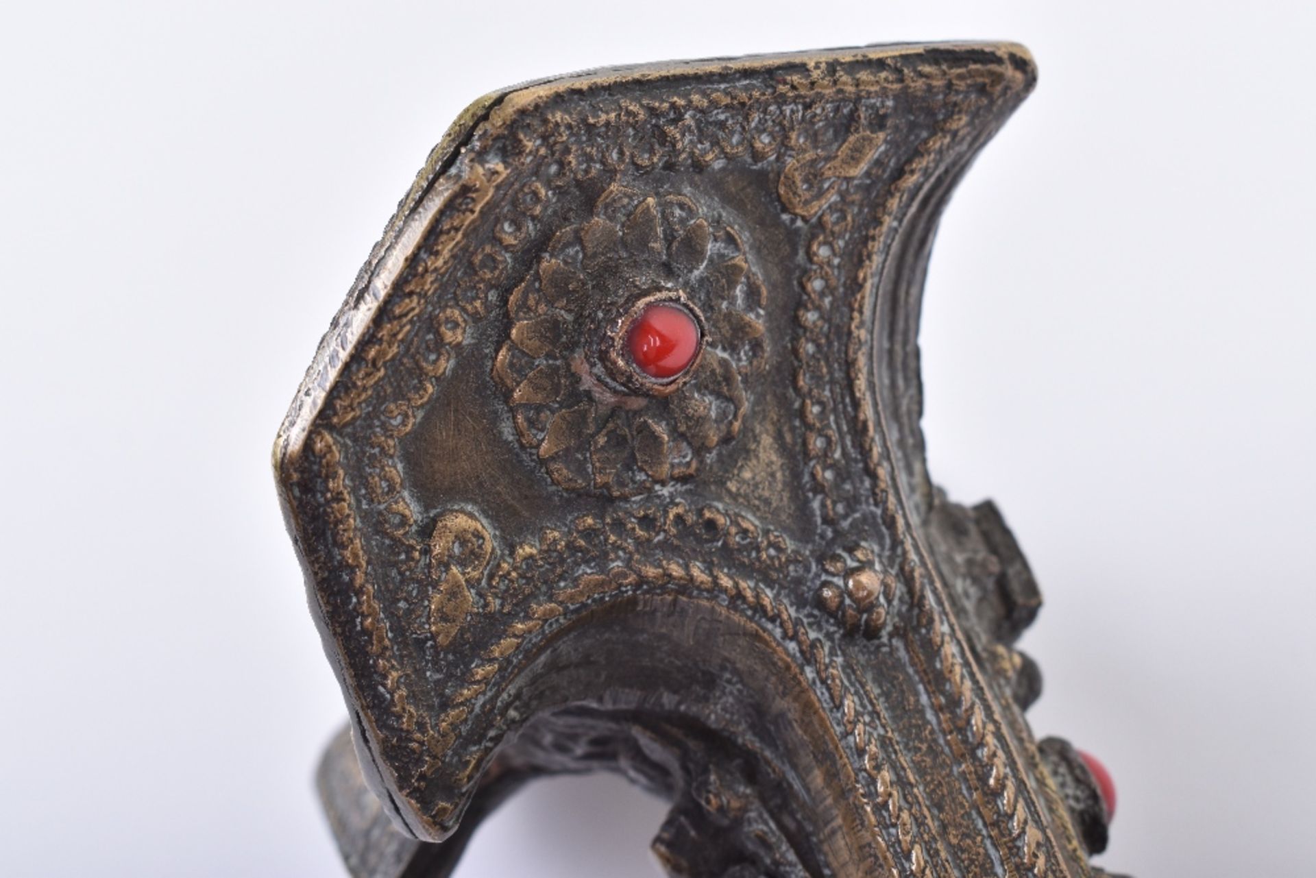 Unusual Turkish Brass Hilt Sword Yataghan - Image 13 of 25
