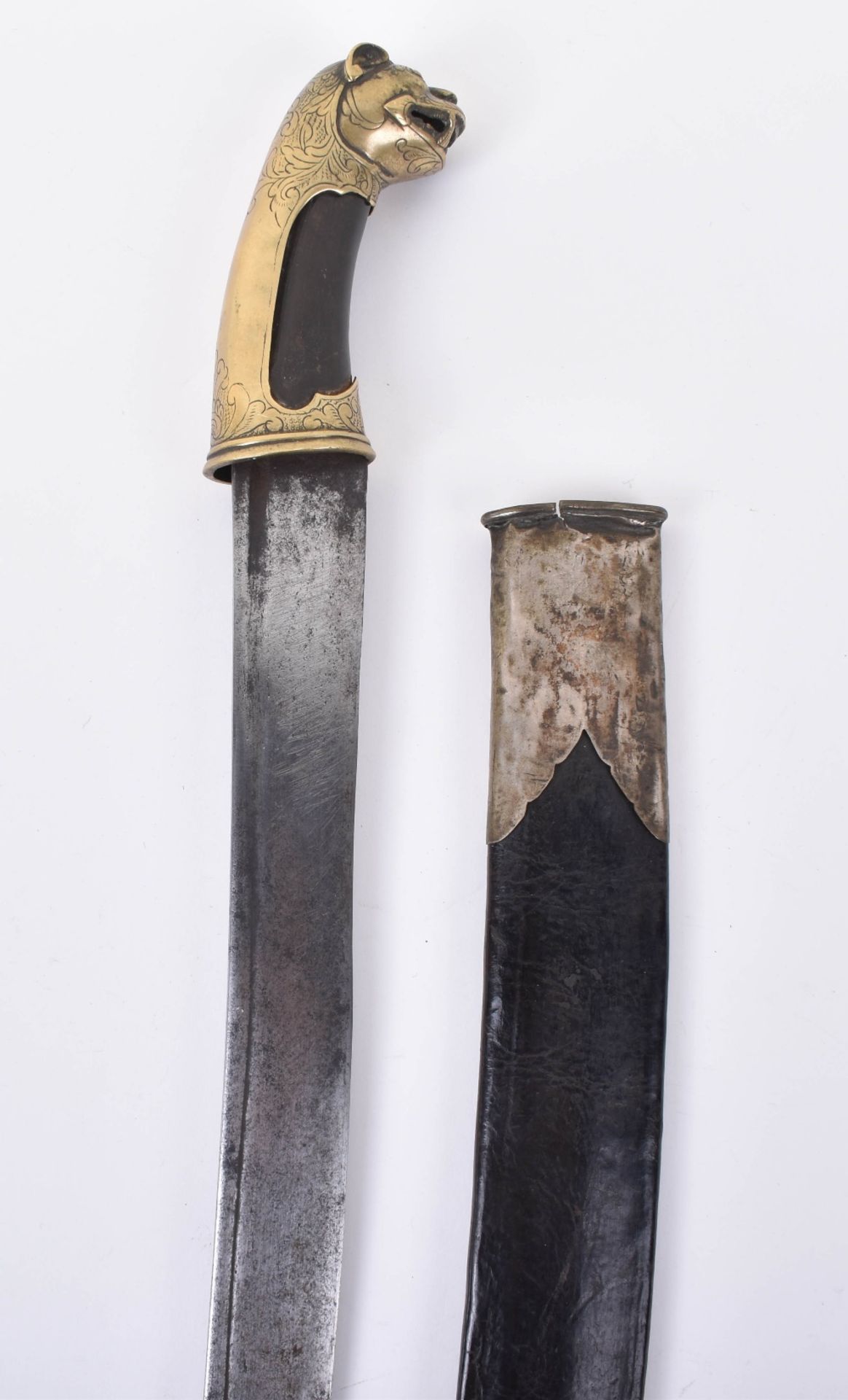 Rare and Unusual Chinese Short Sword, Late 18th Century - Image 2 of 17