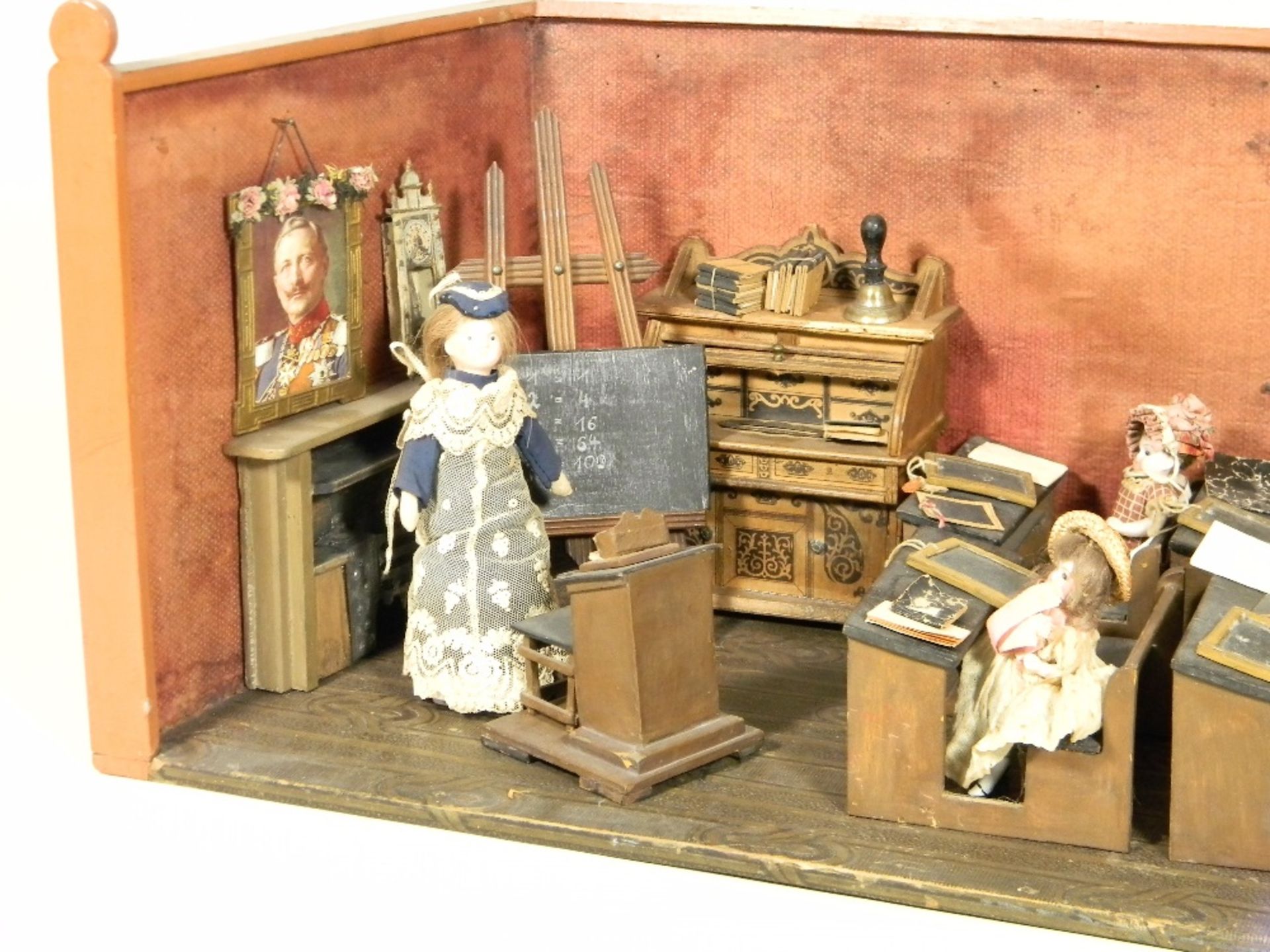 A good miniature German Class Room, circa 1900, - Image 2 of 3