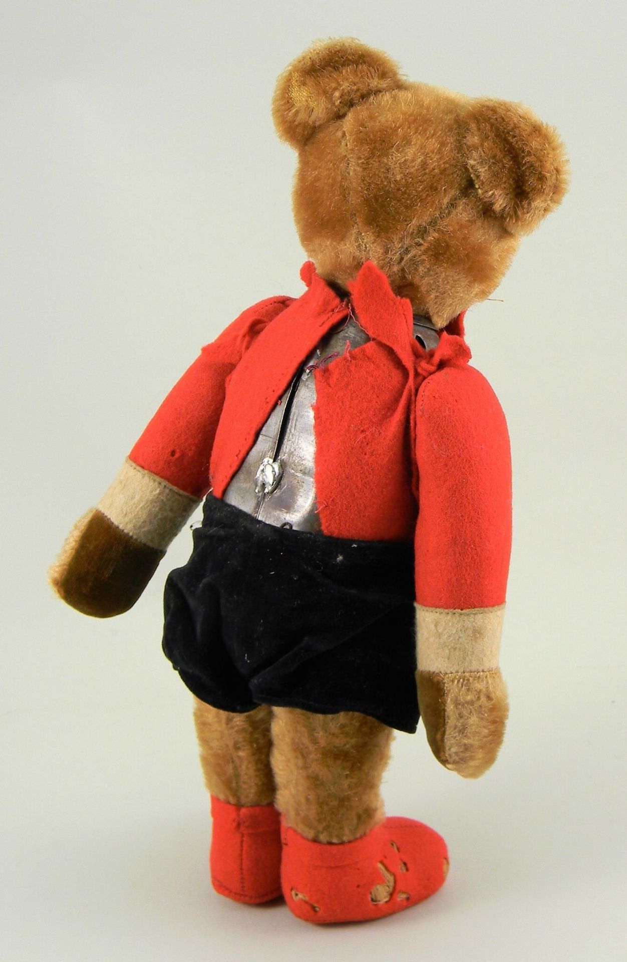 A rare clockwork Schuco dressed Teddy bear, circa 1930, - Image 2 of 2