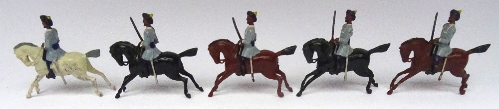 Britains set 45, 3rd Madras Light Cavalry - Image 3 of 4