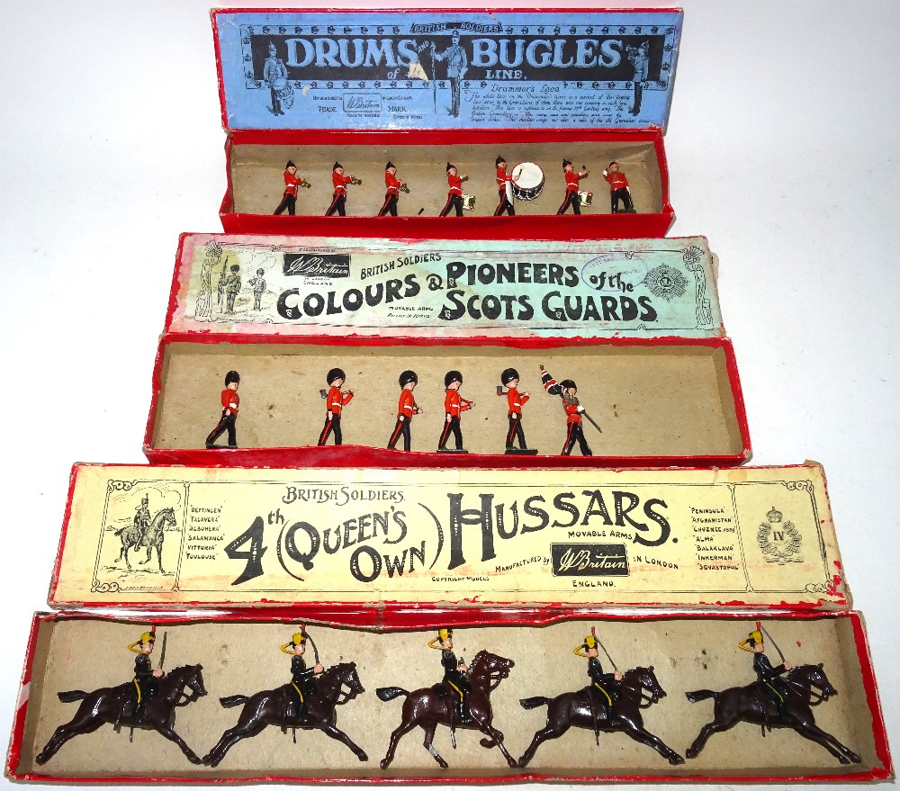 Britains set 8, 4th Hussars