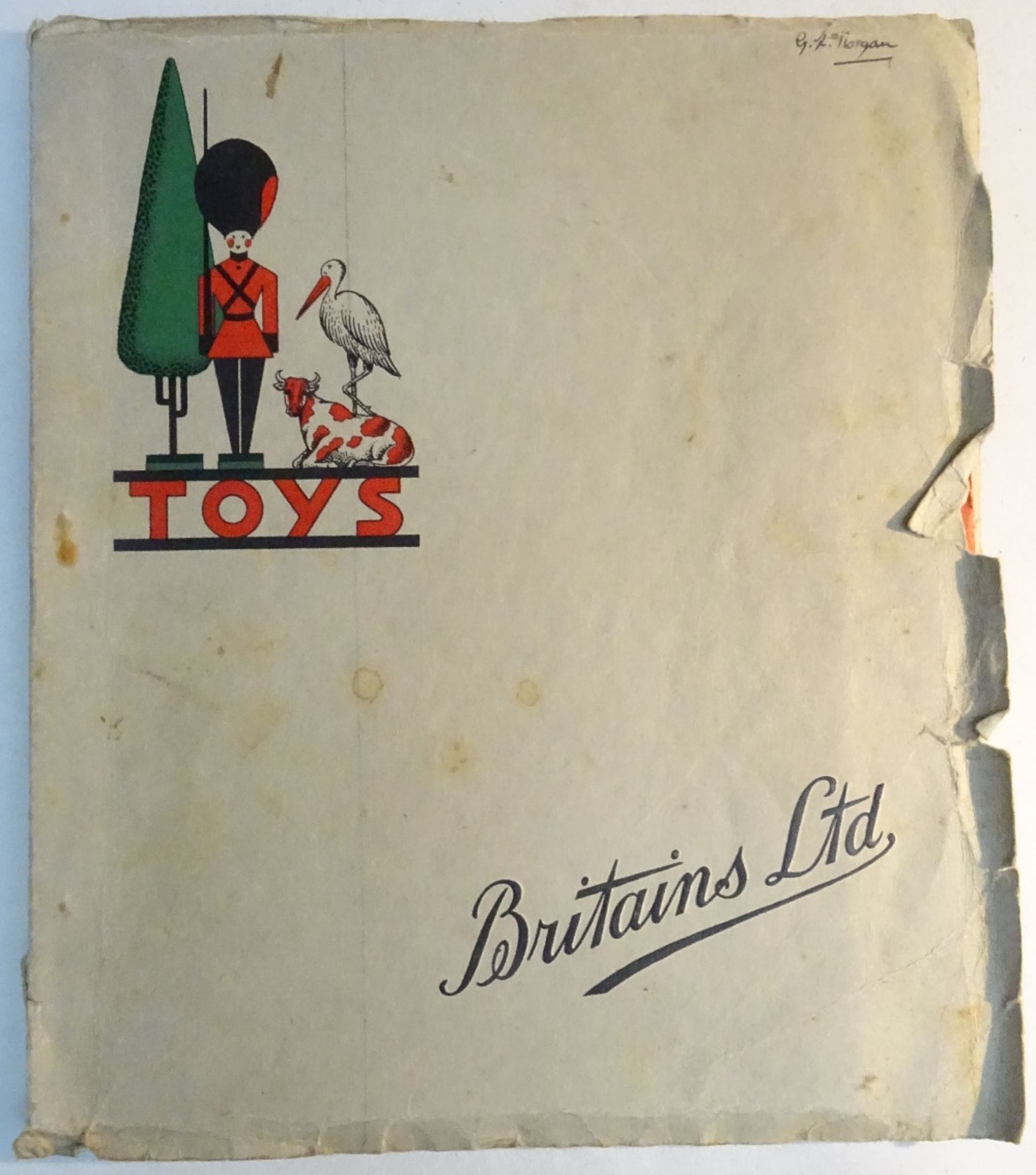 Britains original Catalogue for 1936