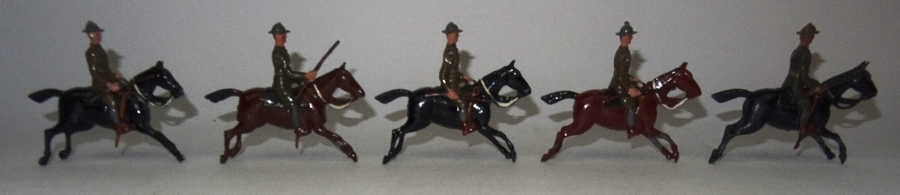 Britains from set 276, US Cavalry in action - Image 5 of 6