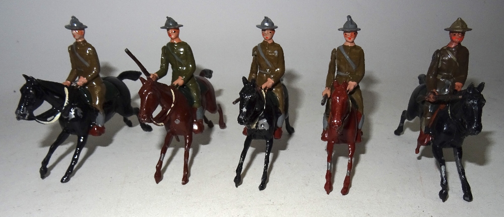 Britains from set 276, US Cavalry in action - Image 3 of 6