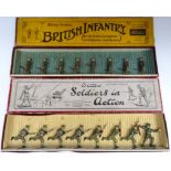 Britains Troops in khaki, set 195, British Infantry