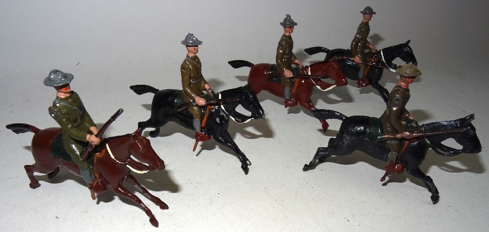 Britains from set 276, US Cavalry in action - Image 4 of 6