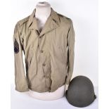 WW2 US Jacket and Helmet