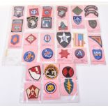 US Military Cloth Badges