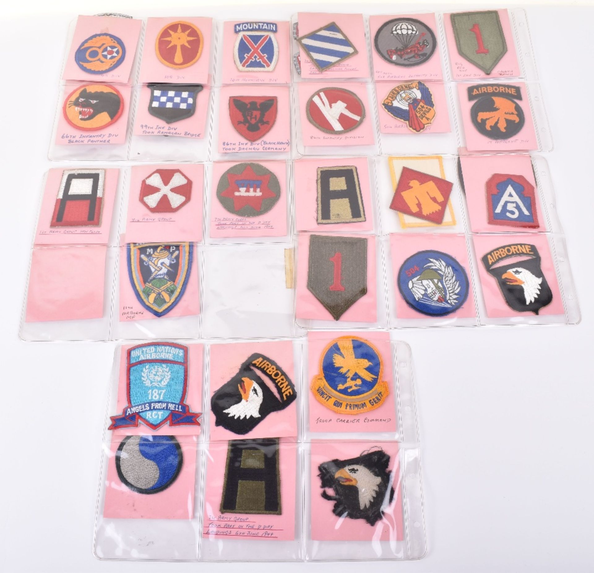 US Military Cloth Badges - Image 2 of 2
