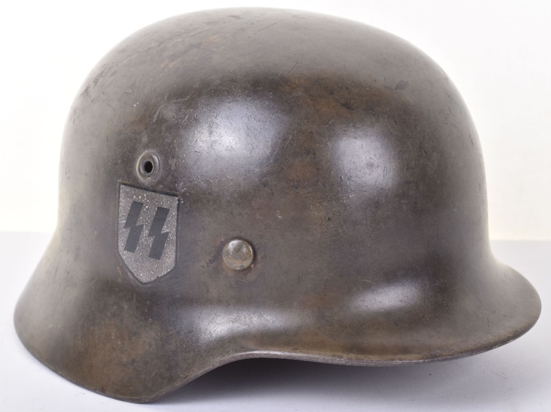 WW2 German SS M40 Helmet - Image 2 of 9