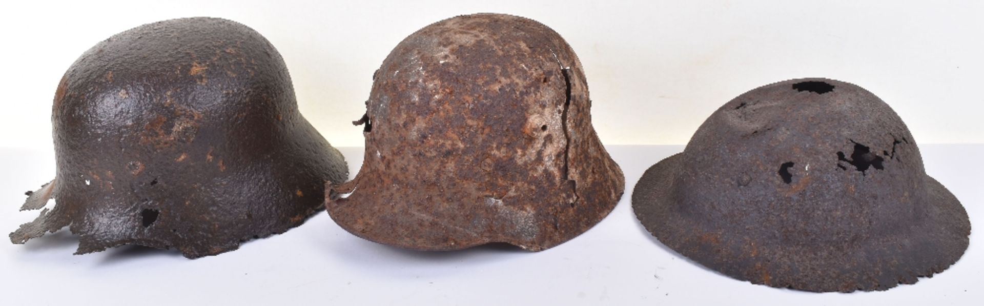 WW1 Relic Helmet Shells - Image 2 of 4