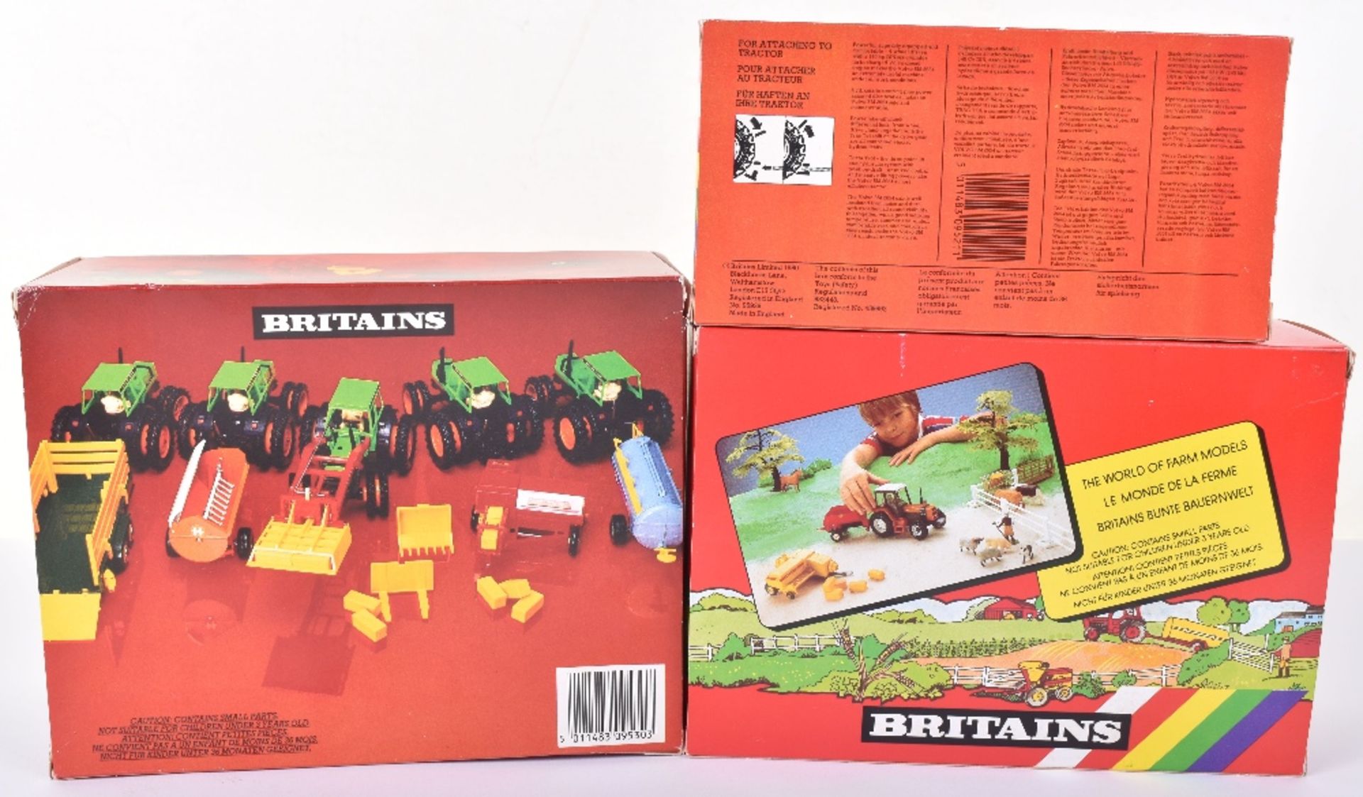 Three Boxed Britains Tractors - Image 2 of 2