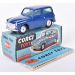 Corgi Toys 206M Hillman Husky Saloon, dark blue