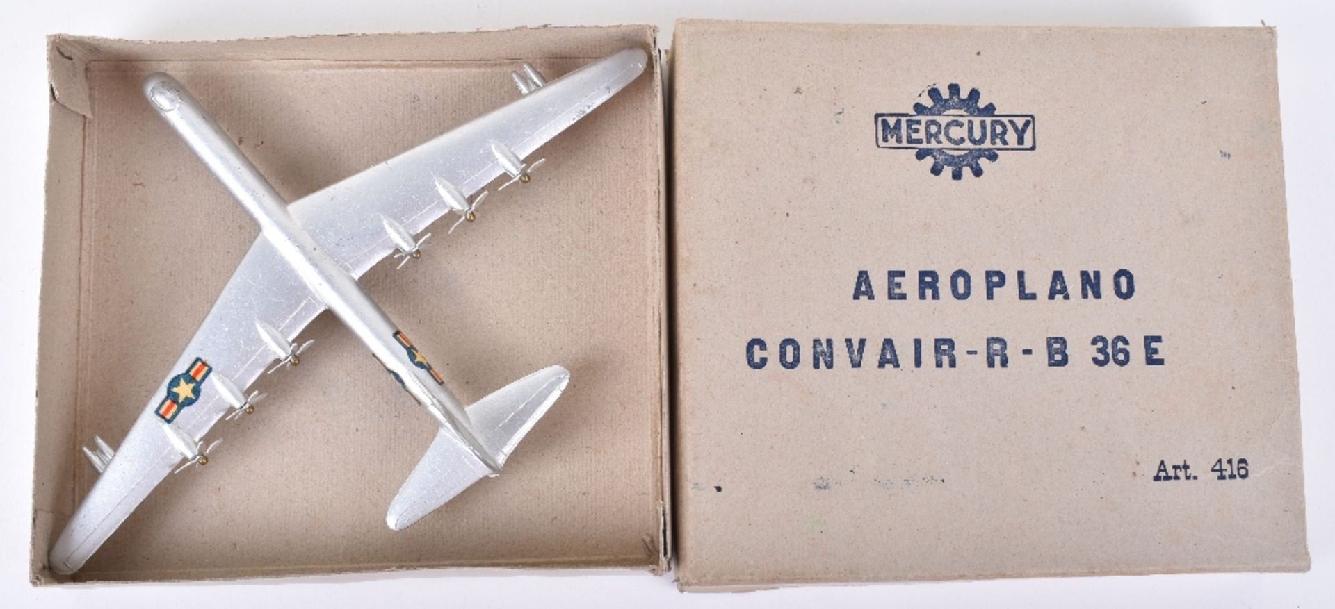 Boxed Mercury (Italy) 416 Convair RB 36 E Aeroplane - Image 3 of 3