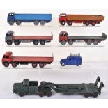 Quantity of Unboxed Dinky Toy Commercial Vehicles