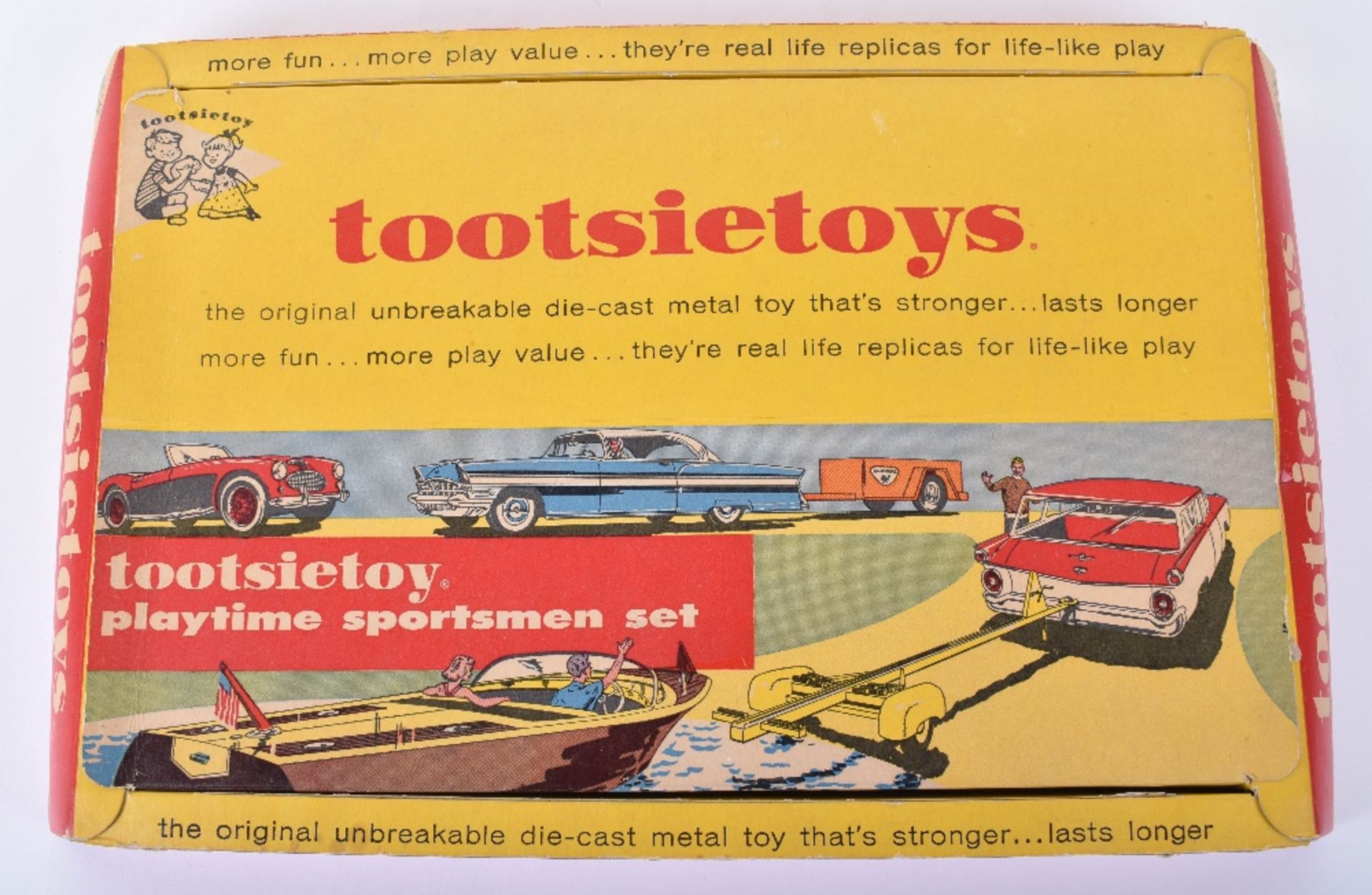 Scarce Tootsietoy (USA) Playtime Sportmen Set 4250