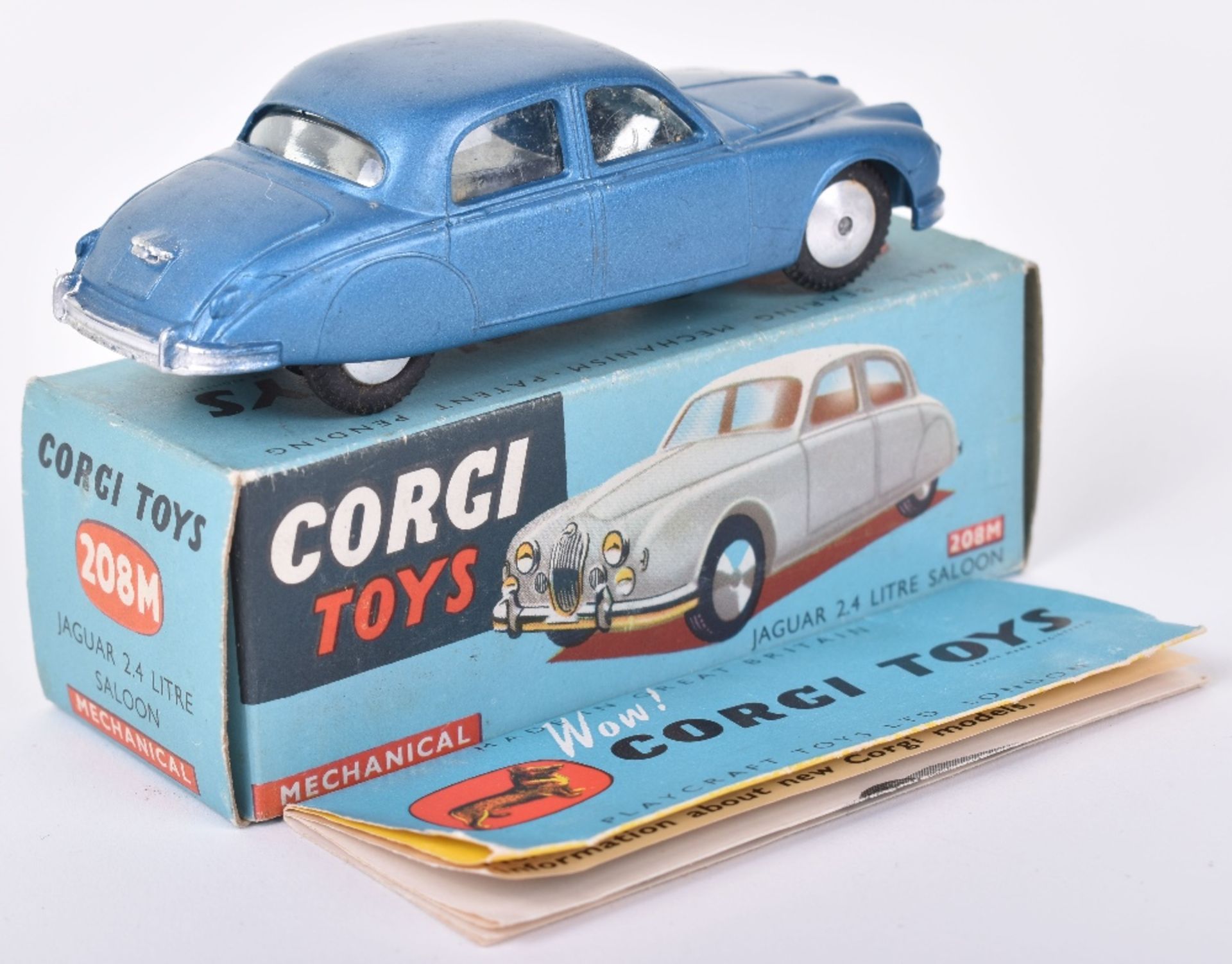 Corgi Toys 208M Jaguar 2.4 Litre Saloon - Image 2 of 2