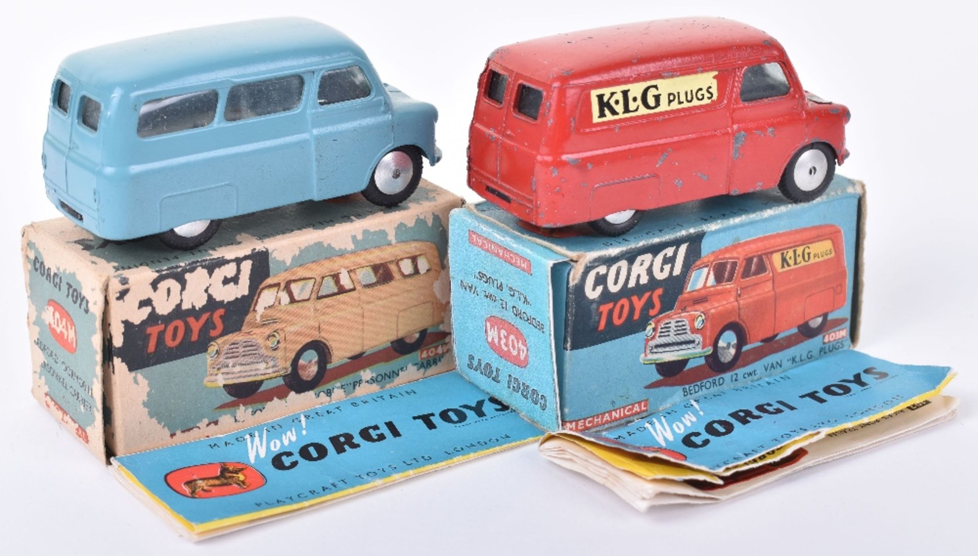 Two Boxed Corgi Toys Mechanical Bedford’s - Image 2 of 2