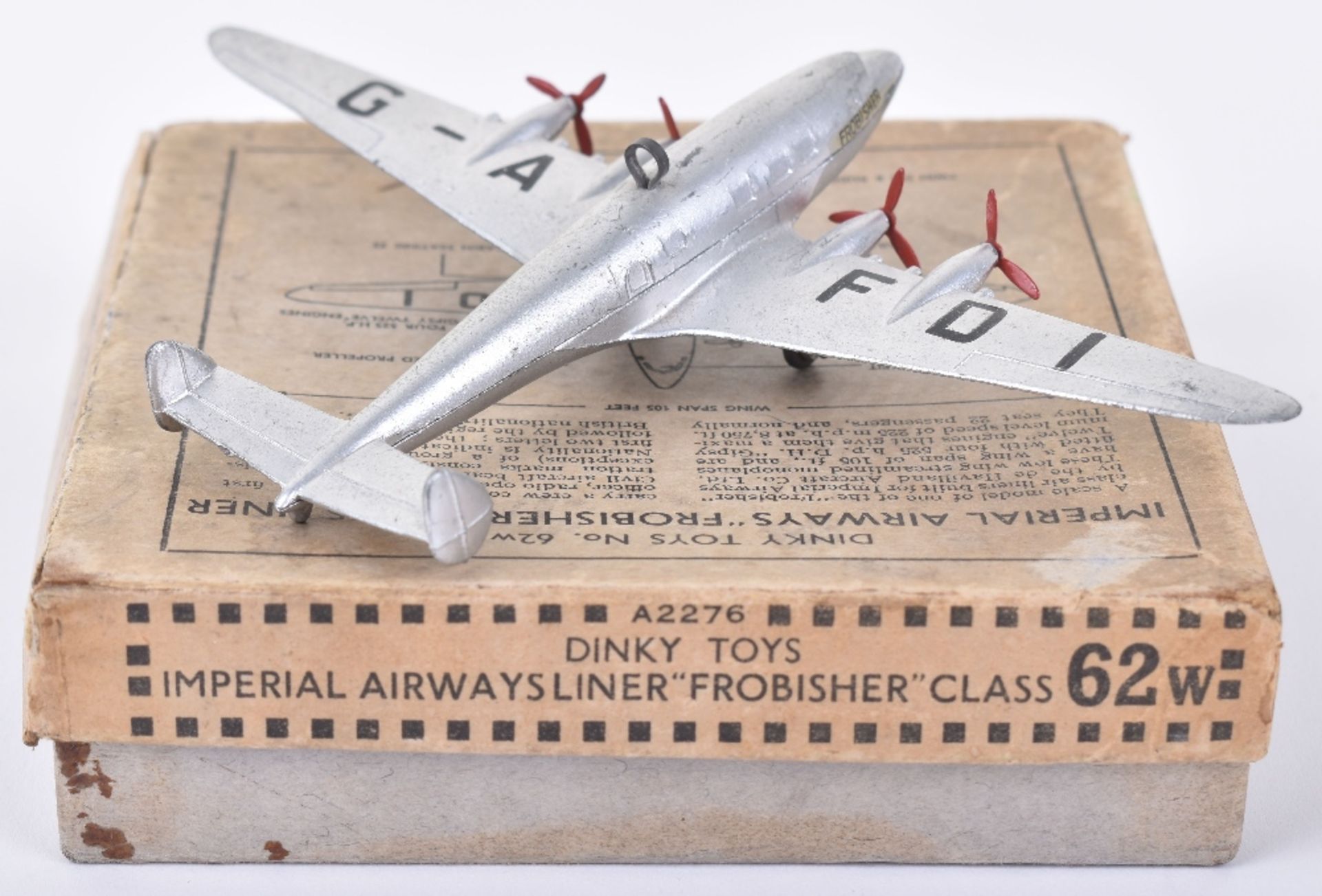 Dinky Toys 62w Imperial Airwys Liner “ Frobisher” Class - Image 2 of 4