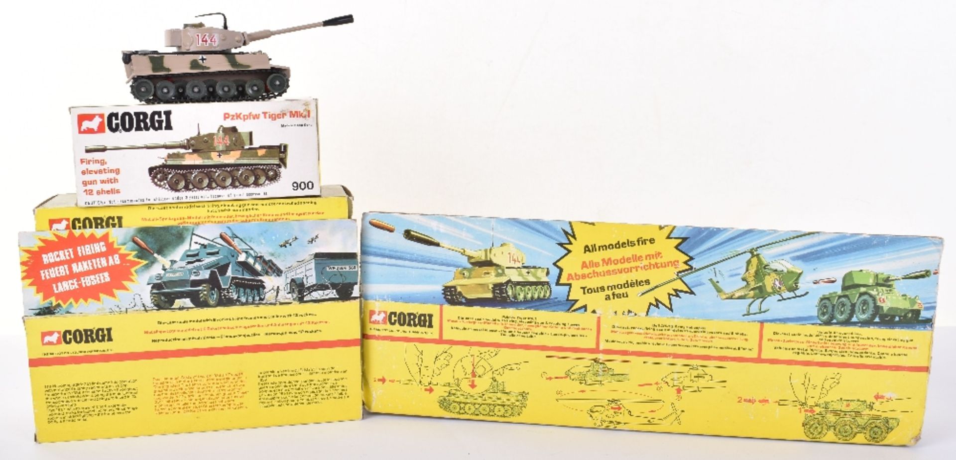 Four Boxed Military Corgi Toys - Image 2 of 2