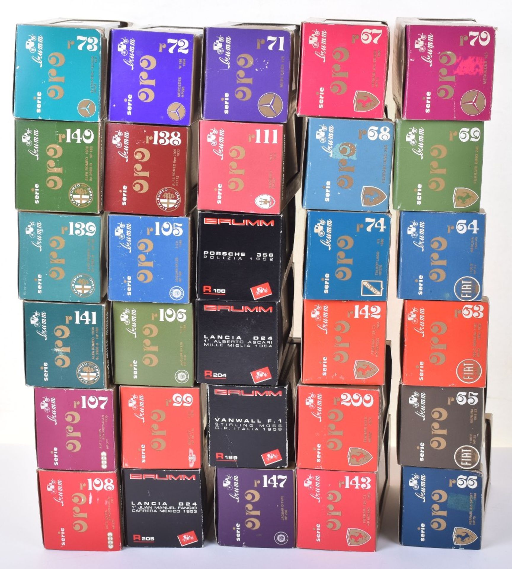Thirty Boxed Brumm Diecast Models - Image 2 of 2