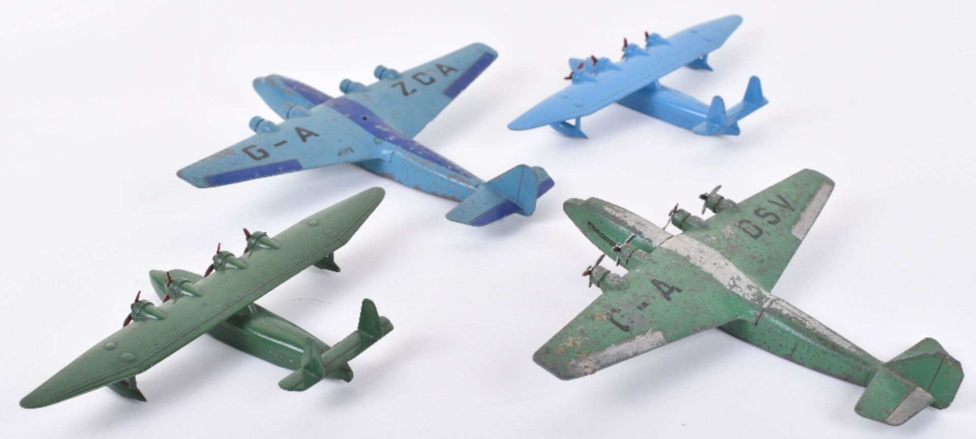 Four Unboxed Dinky Toy Aircraft - Image 2 of 2