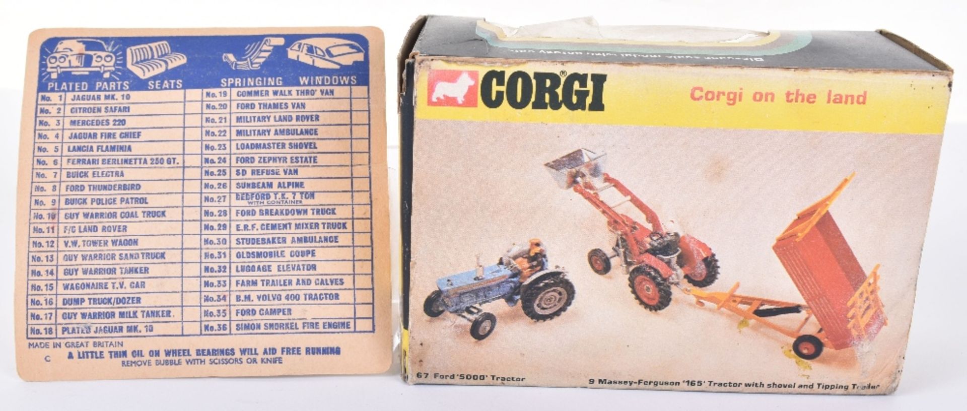 Corgi 50 Massey Ferguson Tractor MF50 - Image 2 of 2