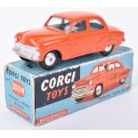 Corgi Toys 203M Vauxhall Velox Saloon, Scarce burnt orange body