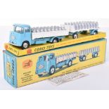 Corgi Toys Gift Set 21 E.R.F. Dropside Lorry and Platform trailer with Milk Churns