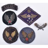 Selection of American Army Air Force Patches