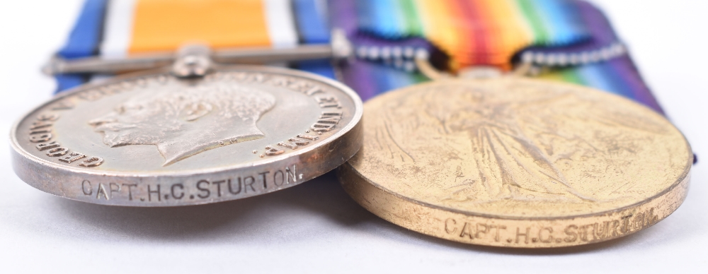 Great War Officers Medal Pair 10th London Regiment - Image 3 of 4