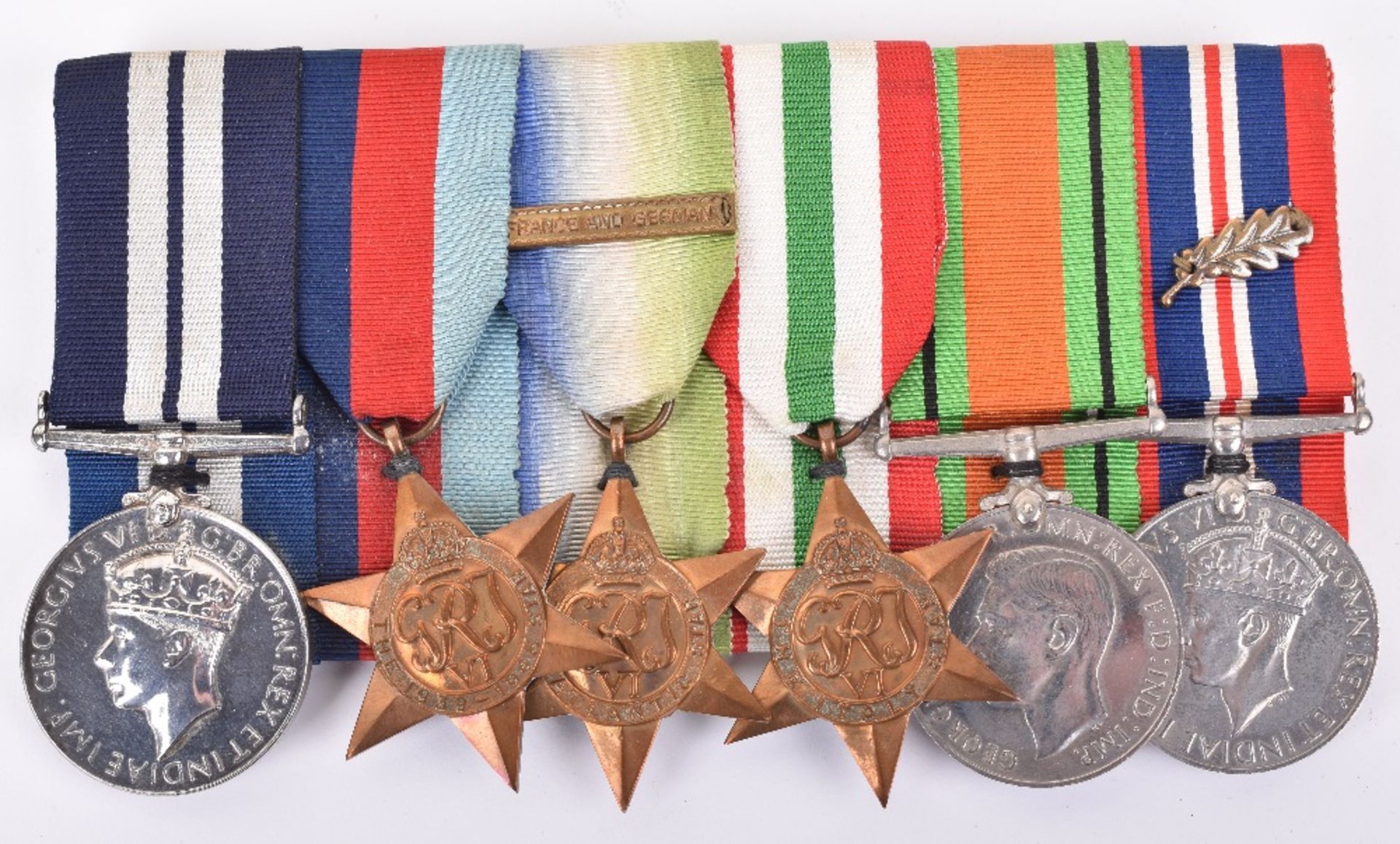 WW2 Royal Marines Distinguished Service Medal Group of Six - Image 14 of 30